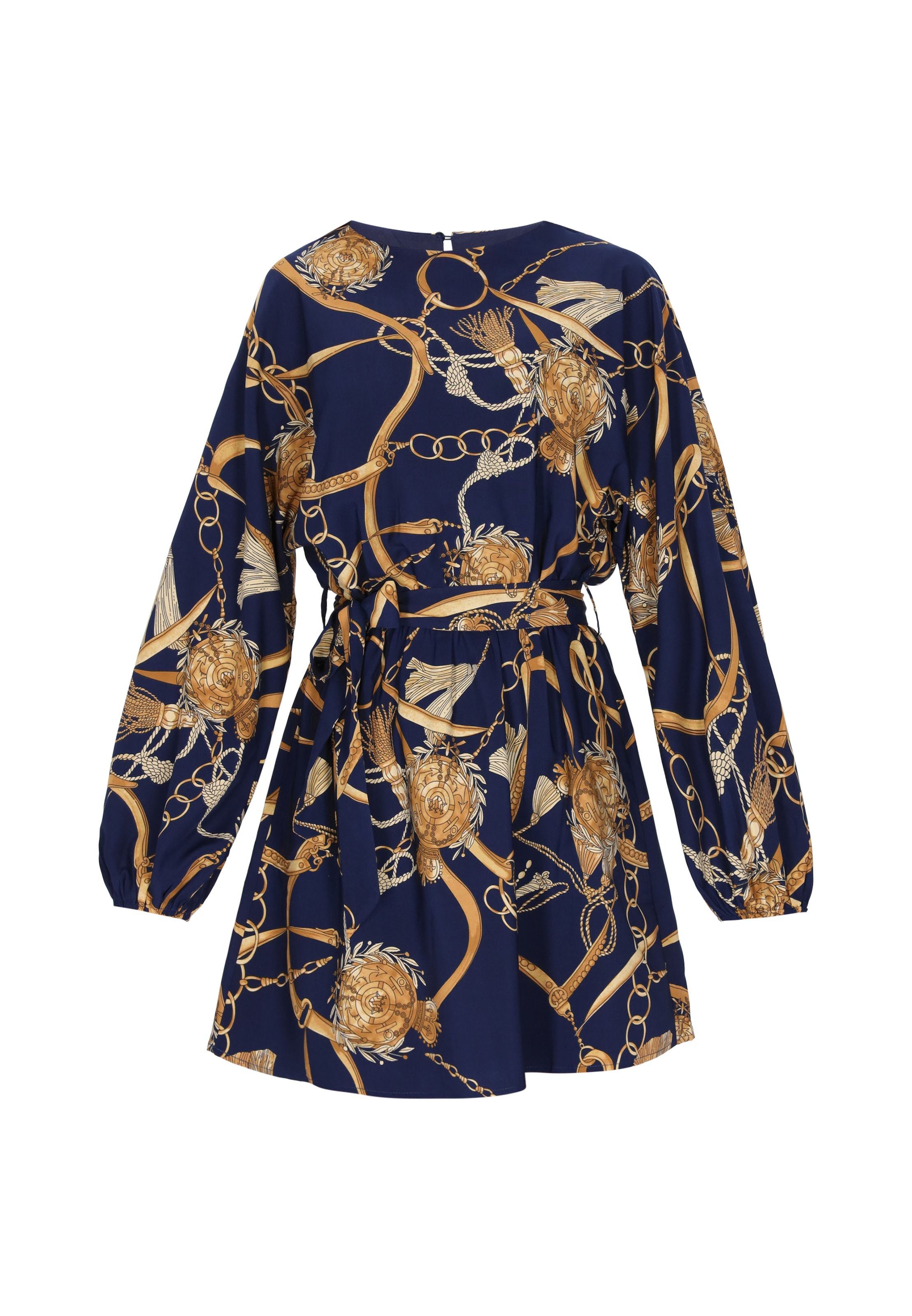 faina - Vestido de cocktail em azul: frente