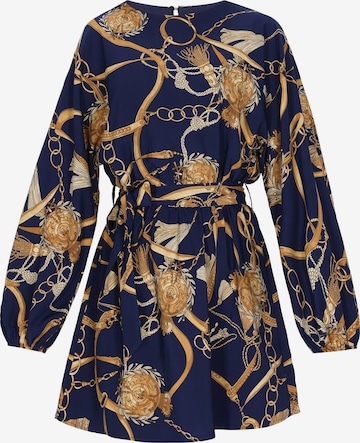 faina - Vestido de cocktail em azul: frente