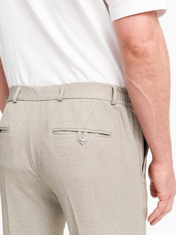 Zuitable Slim fit Pants 'DiSpartaflex SE' in Beige
