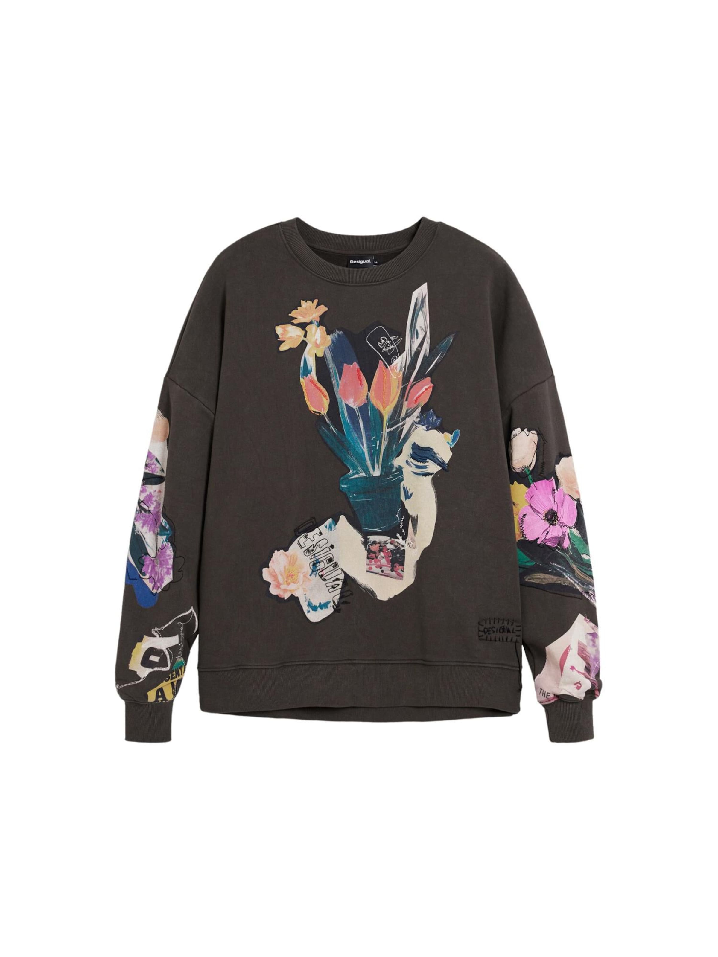 Desigual Tréning póló - fekete: elől