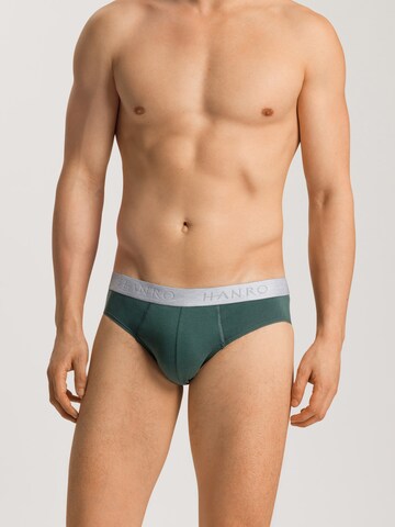 Slip 'Essentials' Hanro en bleu : devant