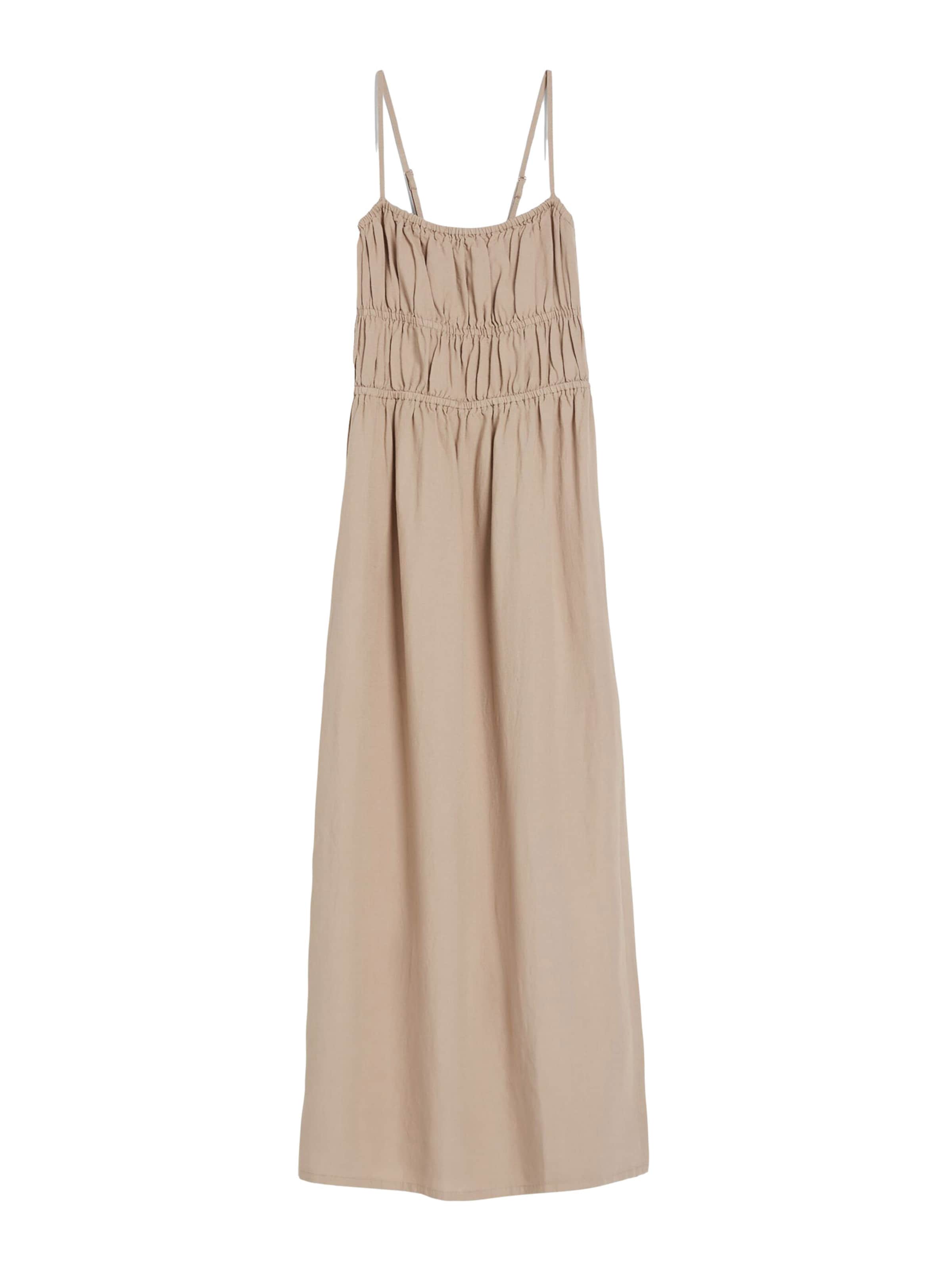 Bershka Sommarklänning i brun: framsida