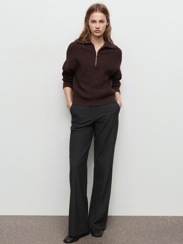 MANGO Loosefit Hose 'Carlota' in Grau