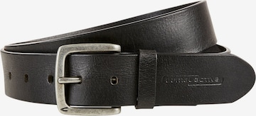CAMEL ACTIVE Gürtel aus echtem Leder in Schwarz: Vorderseite