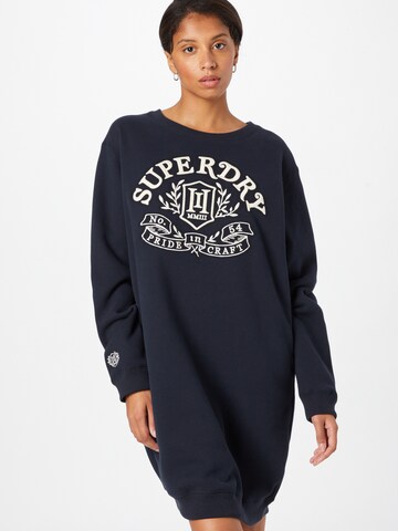 Robe 'Pride In Craft' Superdry en bleu : devant