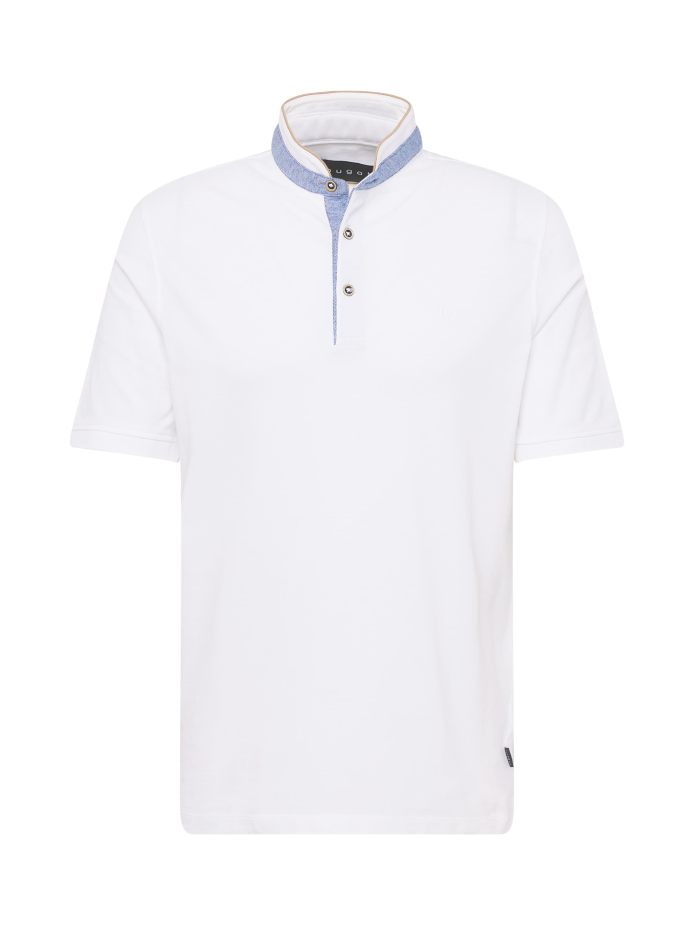 bugatti Tričko – bílá: přední strana