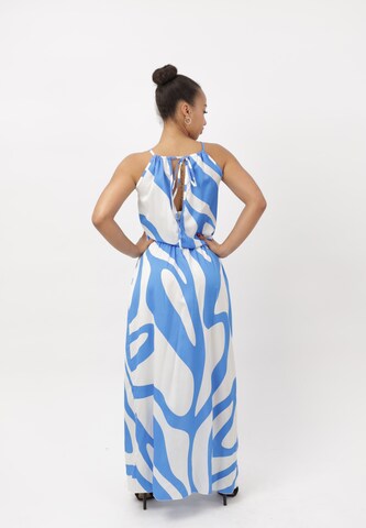 Robe Elara en bleu