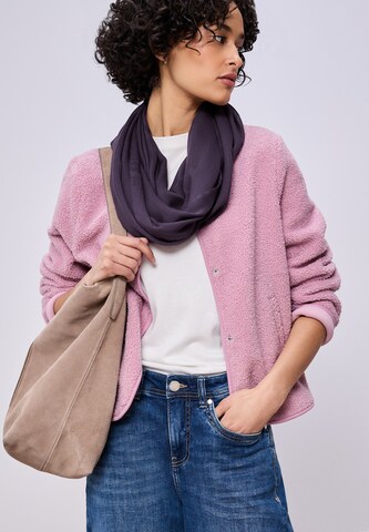 STREET ONE Schlauchschal in Lila: Vorderseite