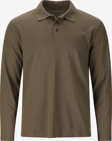 NOU Poloshirt 'Harrold' in Grün: Vorderseite