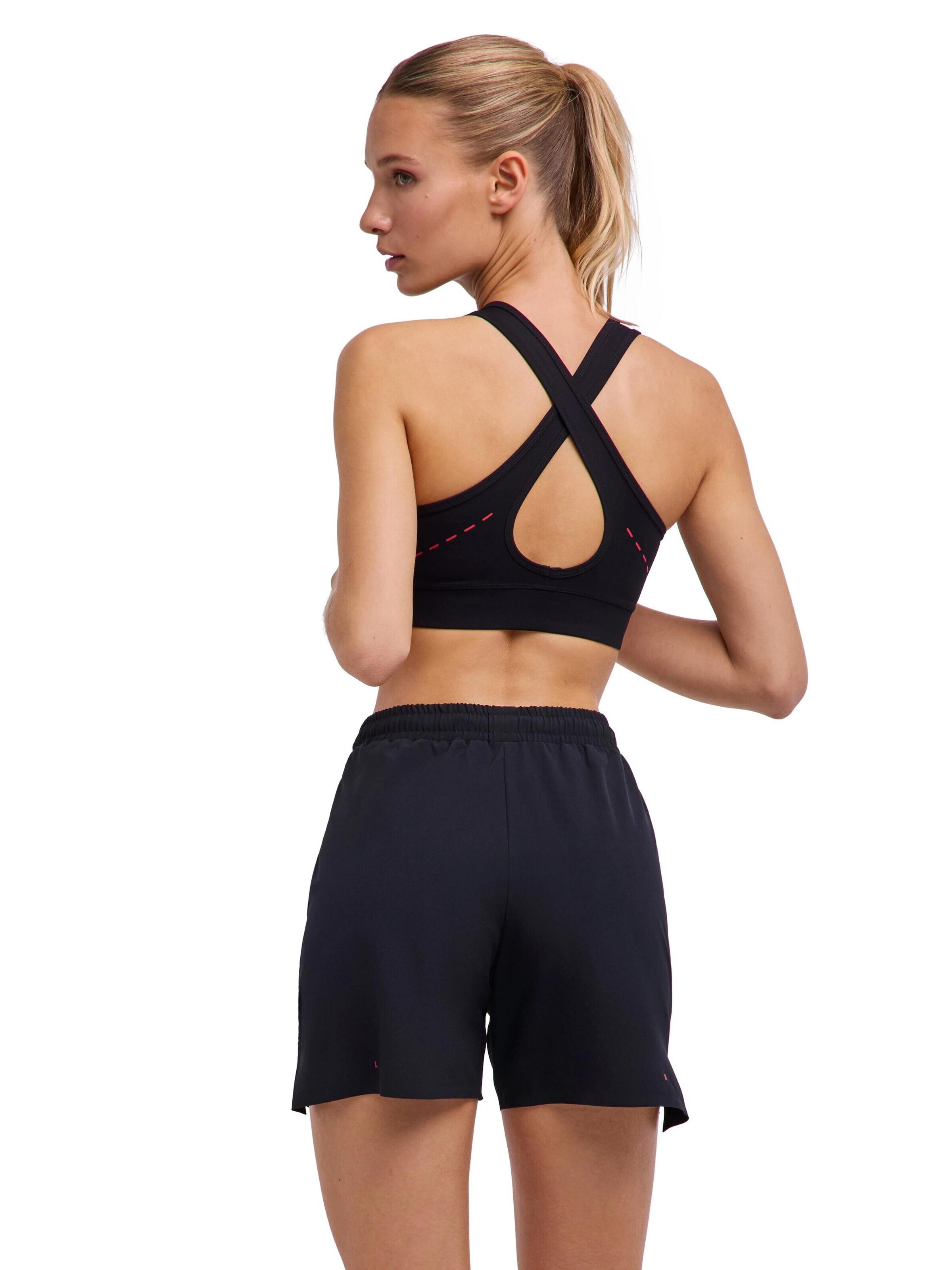 FALKE Bustier Sport-BH in Schwarz