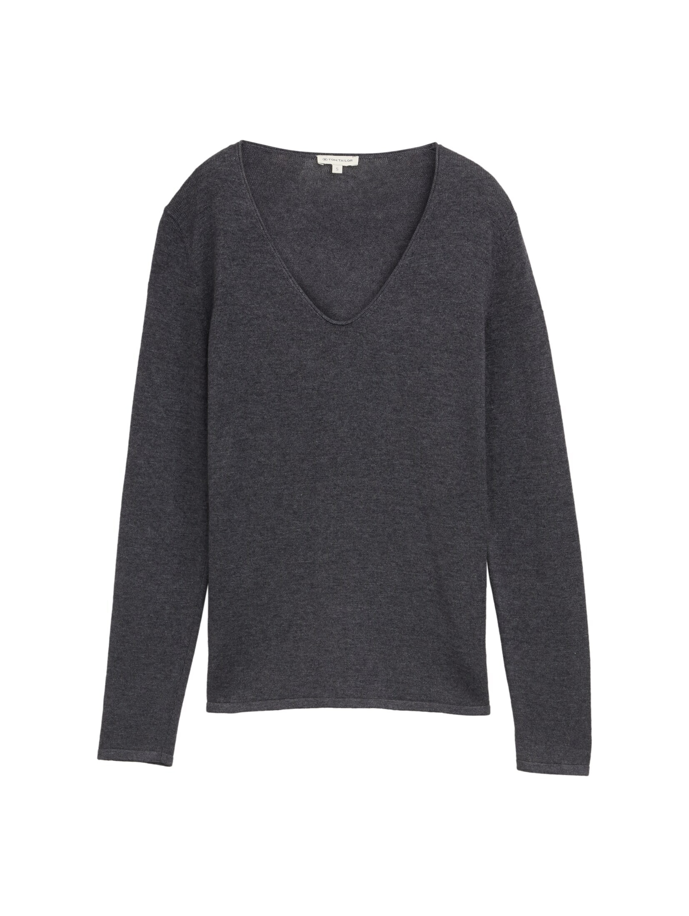 Pullover di TOM TAILOR in grigio: frontale