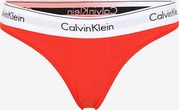 Calvin Klein Underwear Стринги в Красный: спереди