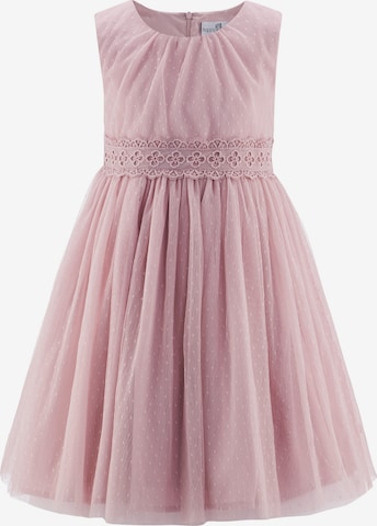 happy girls Mekko värissä vaaleanpunainen: etupuoli