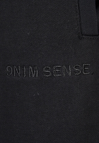 9N1M SENSE Slim fit Pants in Black