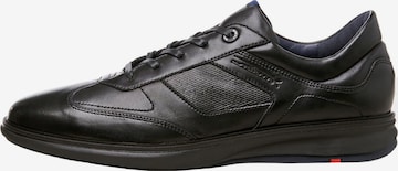 LLOYD Athletic Lace-Up Shoes in Black: front