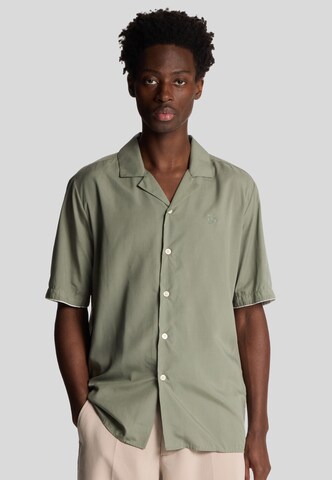 Coupe regular Chemise Lyle & Scott en vert : devant