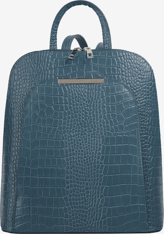 Cluty - Mochila en azul: frente