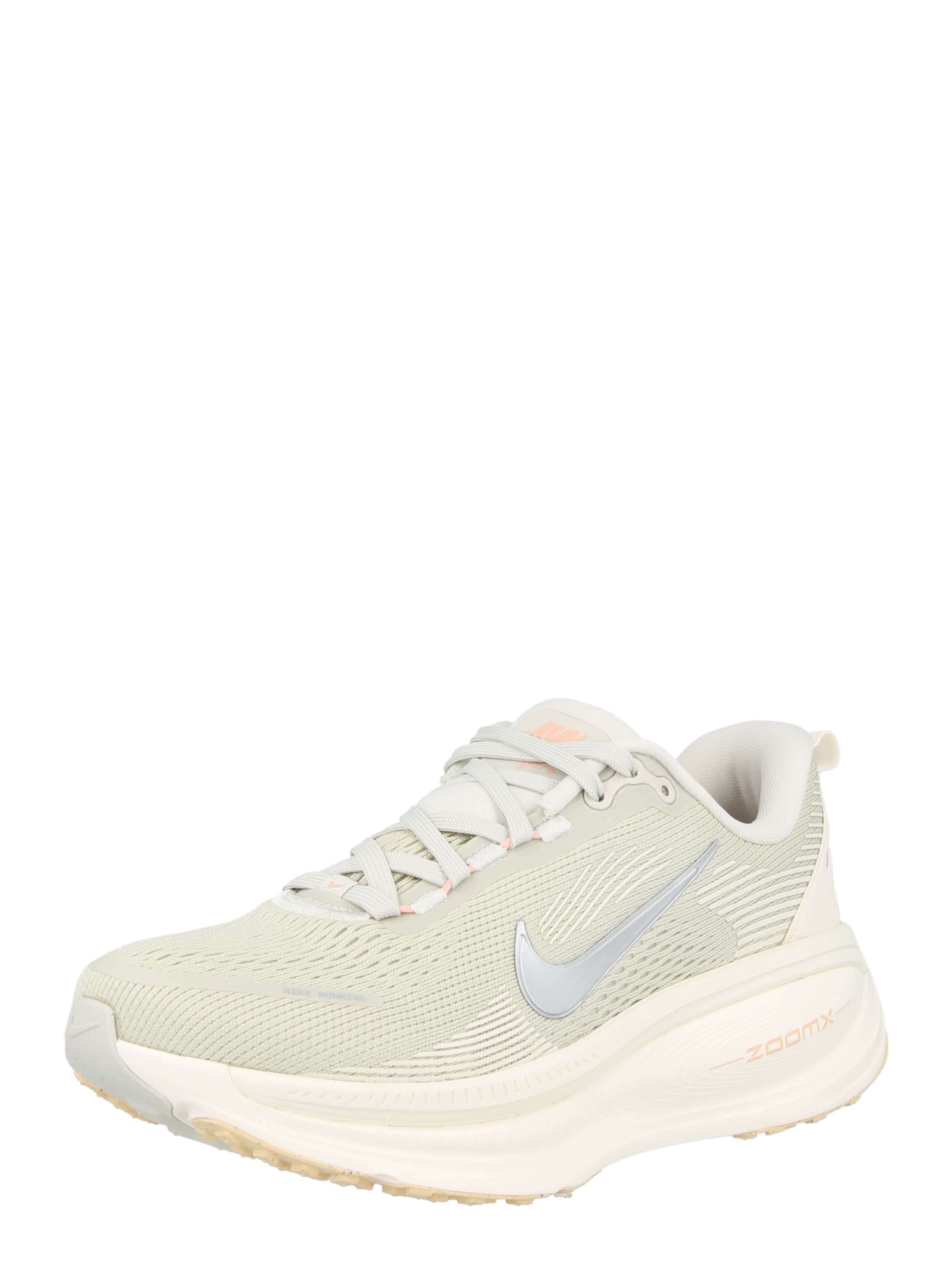NIKE Running shoe 'VOMERO 18' in Beige: front