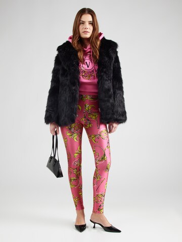 Versace Jeans Couture Skinny Κολάν σε ροζ