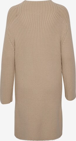 Kaffe Knitted dress 'Thora' in Beige