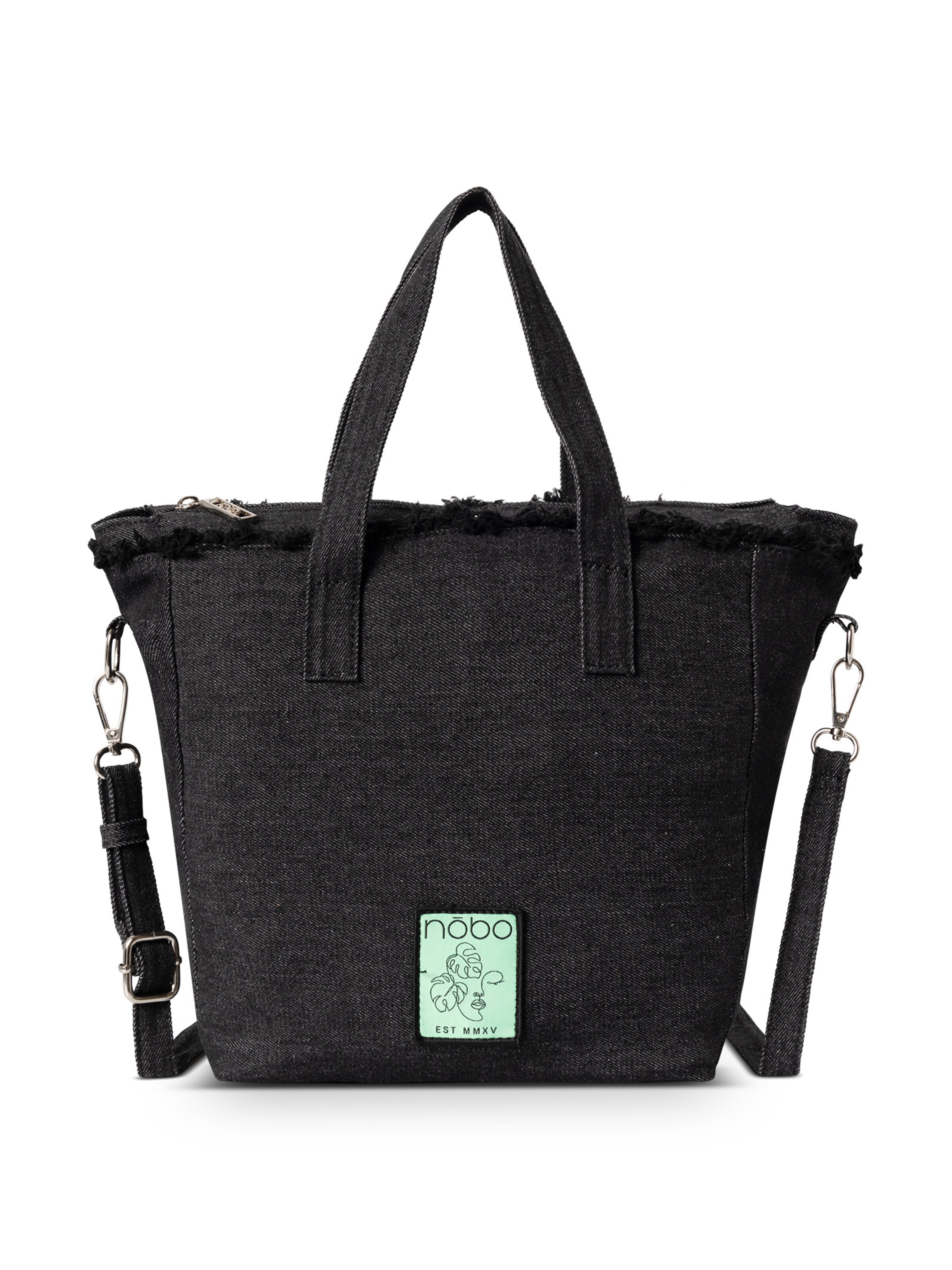 NOBO Handbag 'NECTAR' in Black: front
