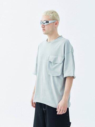 T-Shirt 'Euless' VAMOS CLO en gris