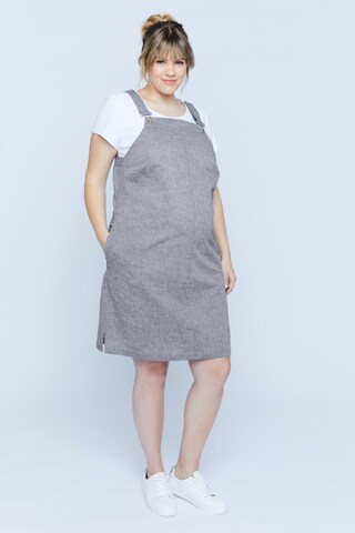 Ulla Popken Dress in Grey: front