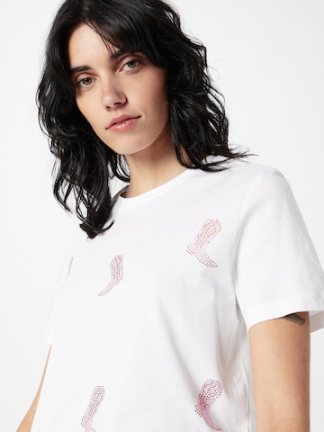 T-shirt 'KITA' ONLY en blanc