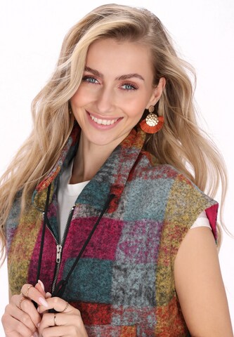 Gilet IZIA en mélange de couleurs