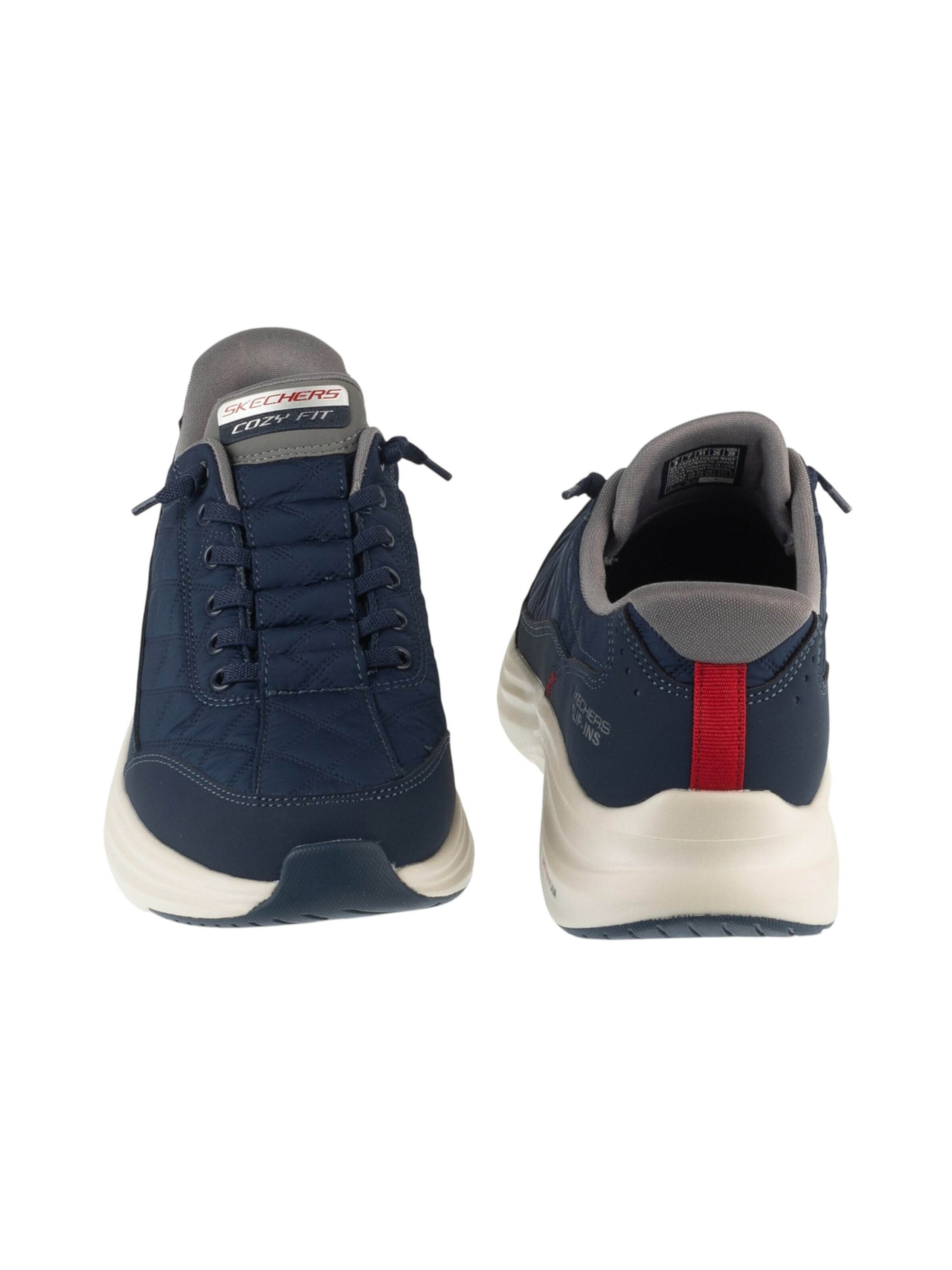 SKECHERS Sneakers laag 'Skechers Slip-Ins: Contour Foam - Cozy Fit' in Blauw