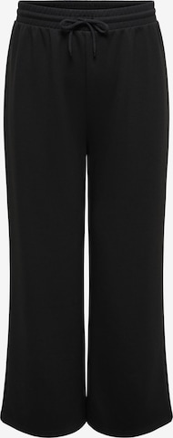 ONLY Carmakoma - Pierna ancha Pantalón 'CARScarlett' en negro: frente