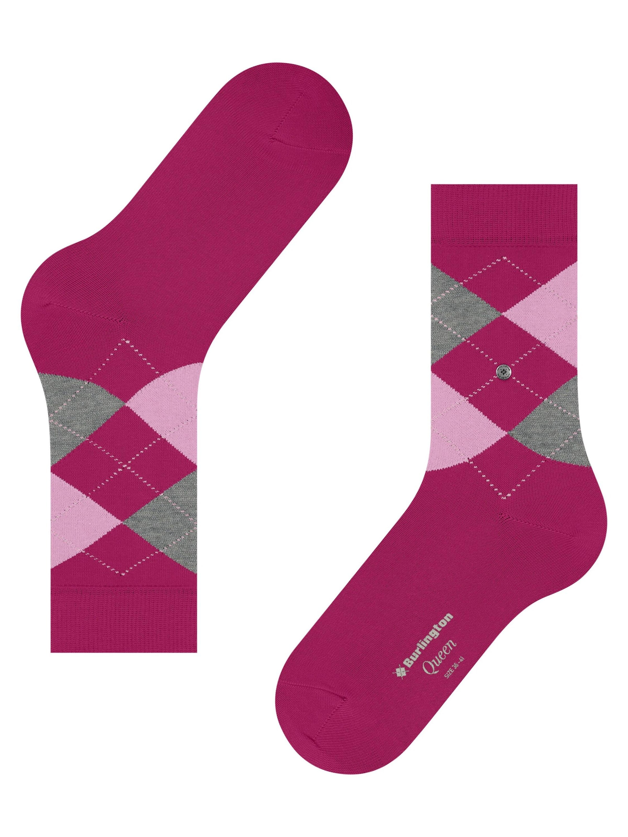 BURLINGTON Socks 'Queen' in Purple