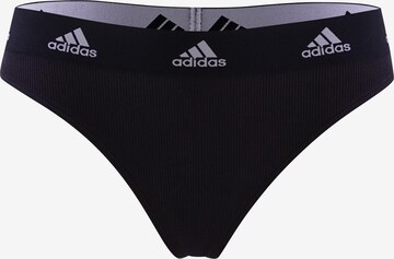 ADIDAS SPORTSWEAR Athletic Underwear 'Thong' in Black