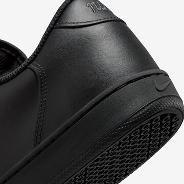 Nike Sportswear - Sapatilhas baixas 'Court Vintage' em preto