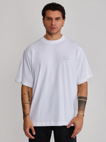 SikSilk Shirt in Wit: voorkant