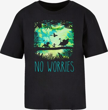 T-shirt oversize 'Disney ' F4NT4STIC en noir : devant