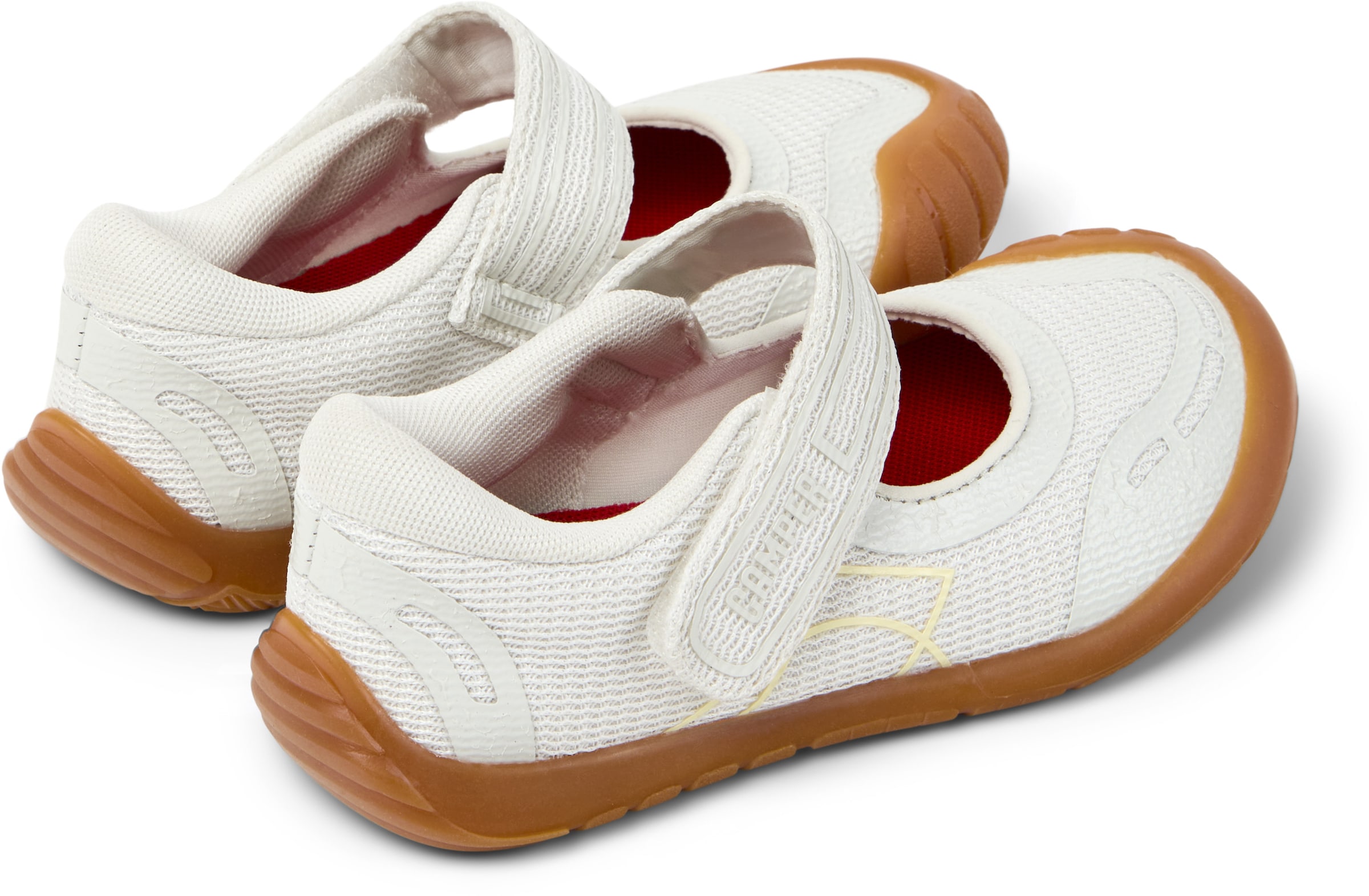 Ballerina ' Peu Path ' di CAMPER in bianco