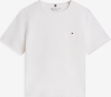 TOMMY HILFIGER Тениска в бяло: отпред