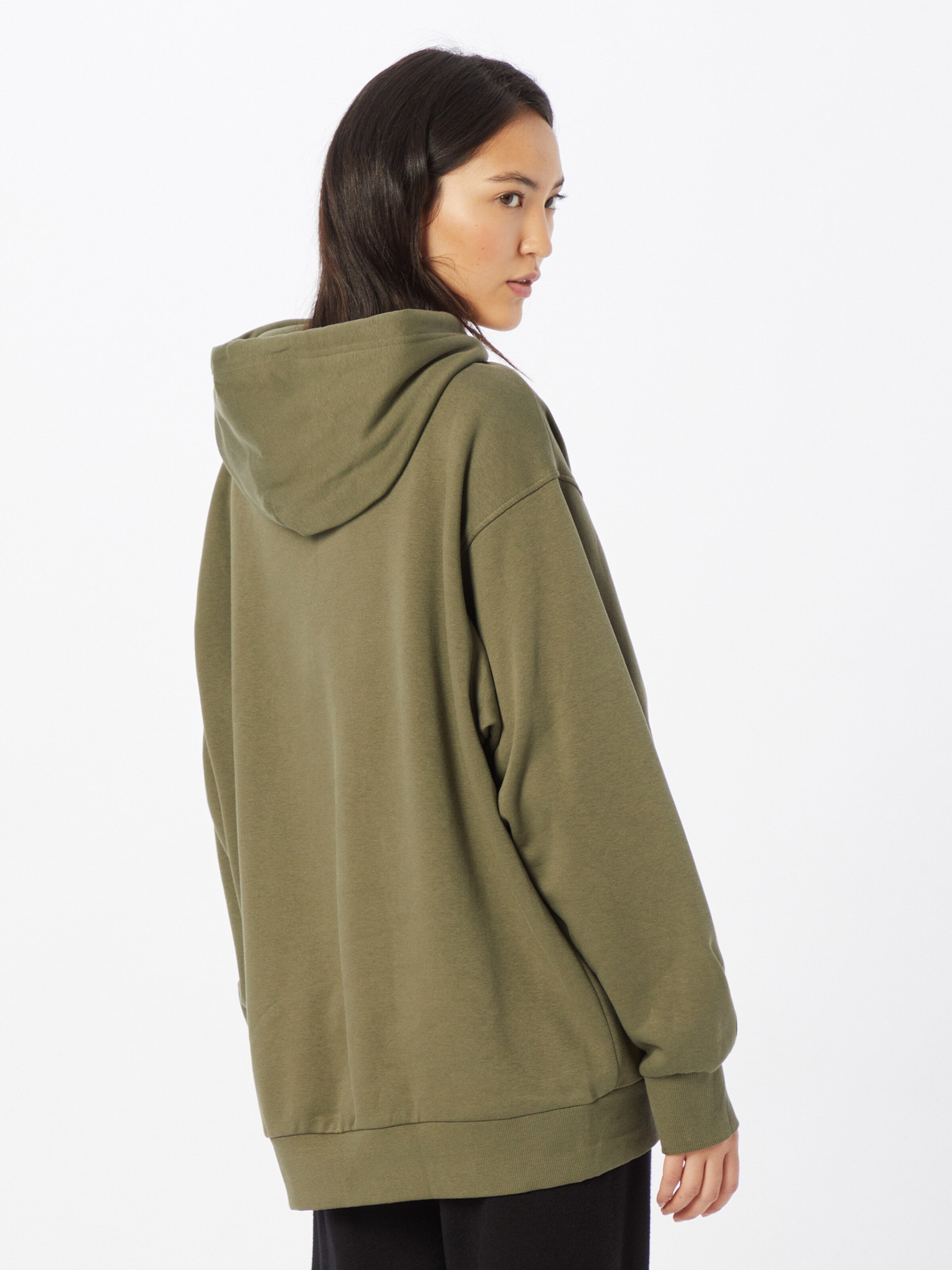 Frauen Sweat WEEKDAY Sweatshirt in Khaki - VW68295 Frauen Sweat WEEKDAY Sweatshirt in Khaki - VW68295