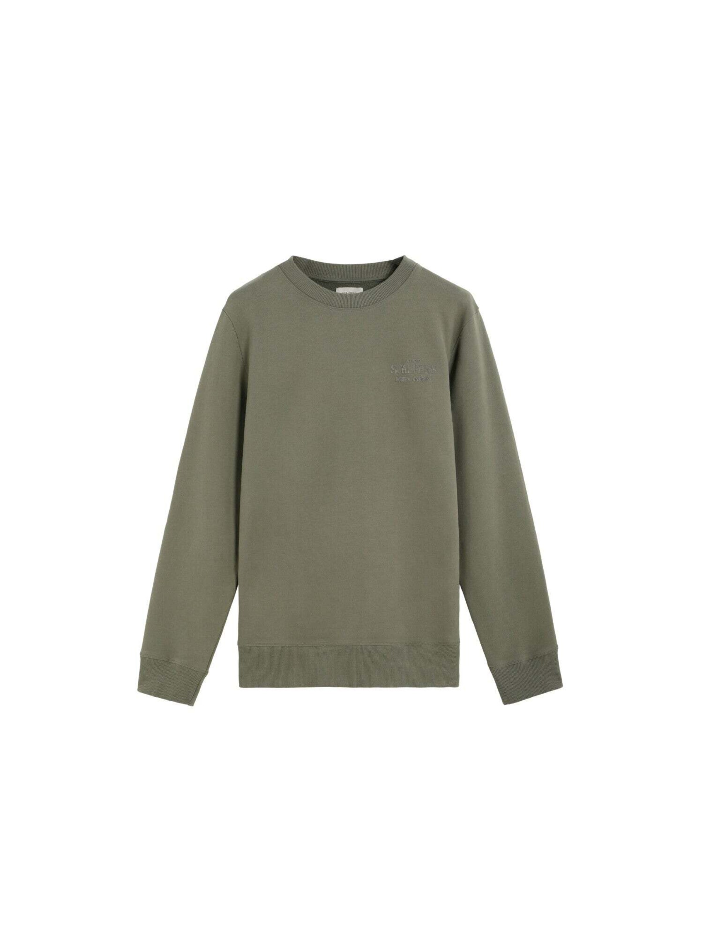 Sweat-shirt Scalpers en vert : devant