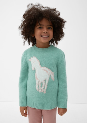 Pull-over s.Oliver en vert : devant