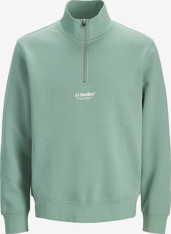 JACK & JONES Sweatshirt 'JJESoho' in Blauw: voorkant