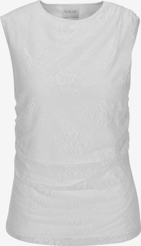 Haut MADELEINE en blanc : devant