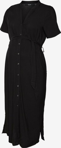 Vero Moda Maternity Shirt Dress 'VICA' in Black: front