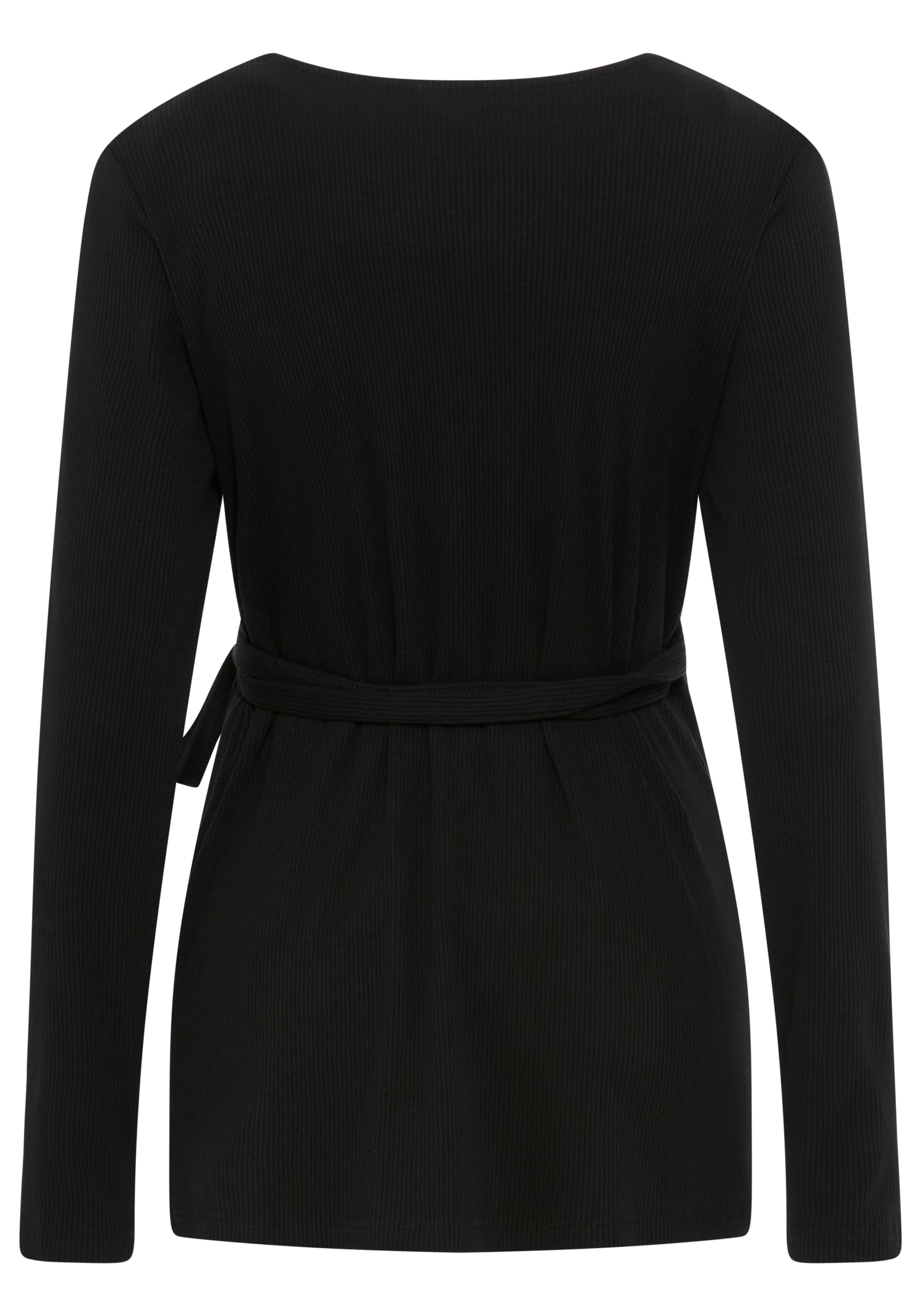 Neun Monate Shirt in Black