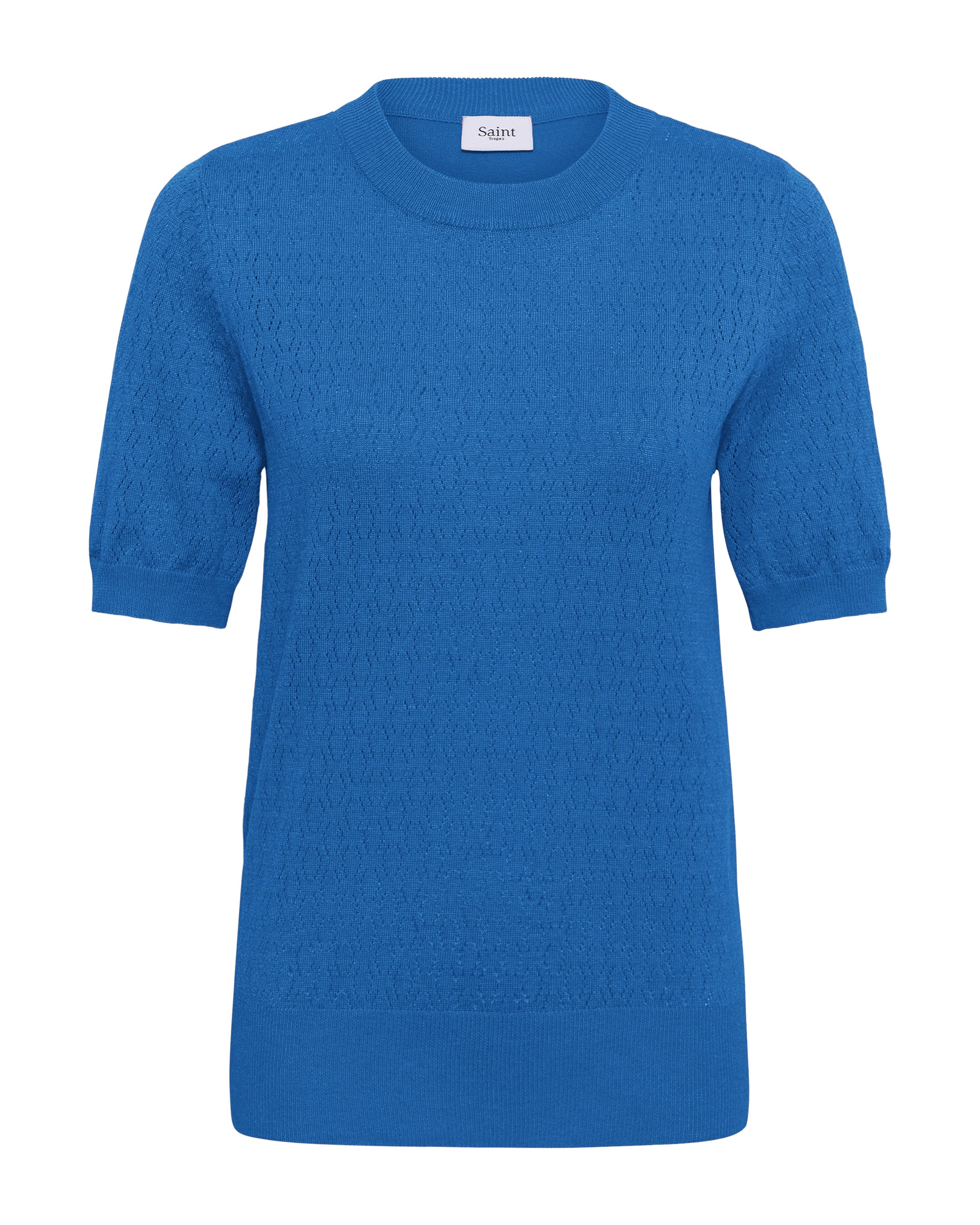 SAINT TROPEZ Pullover 'Mila' in Blau: Vorderseite