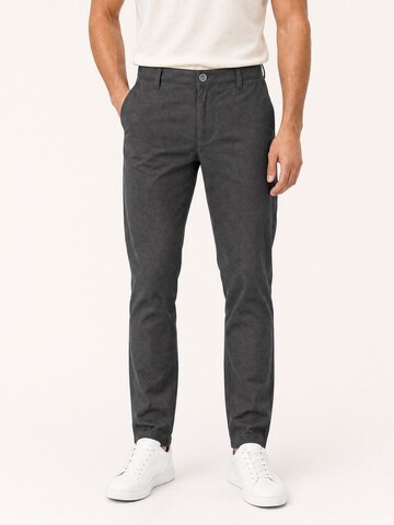 yazubi Slim fit Chino Pants 'Kyle' in Grey
