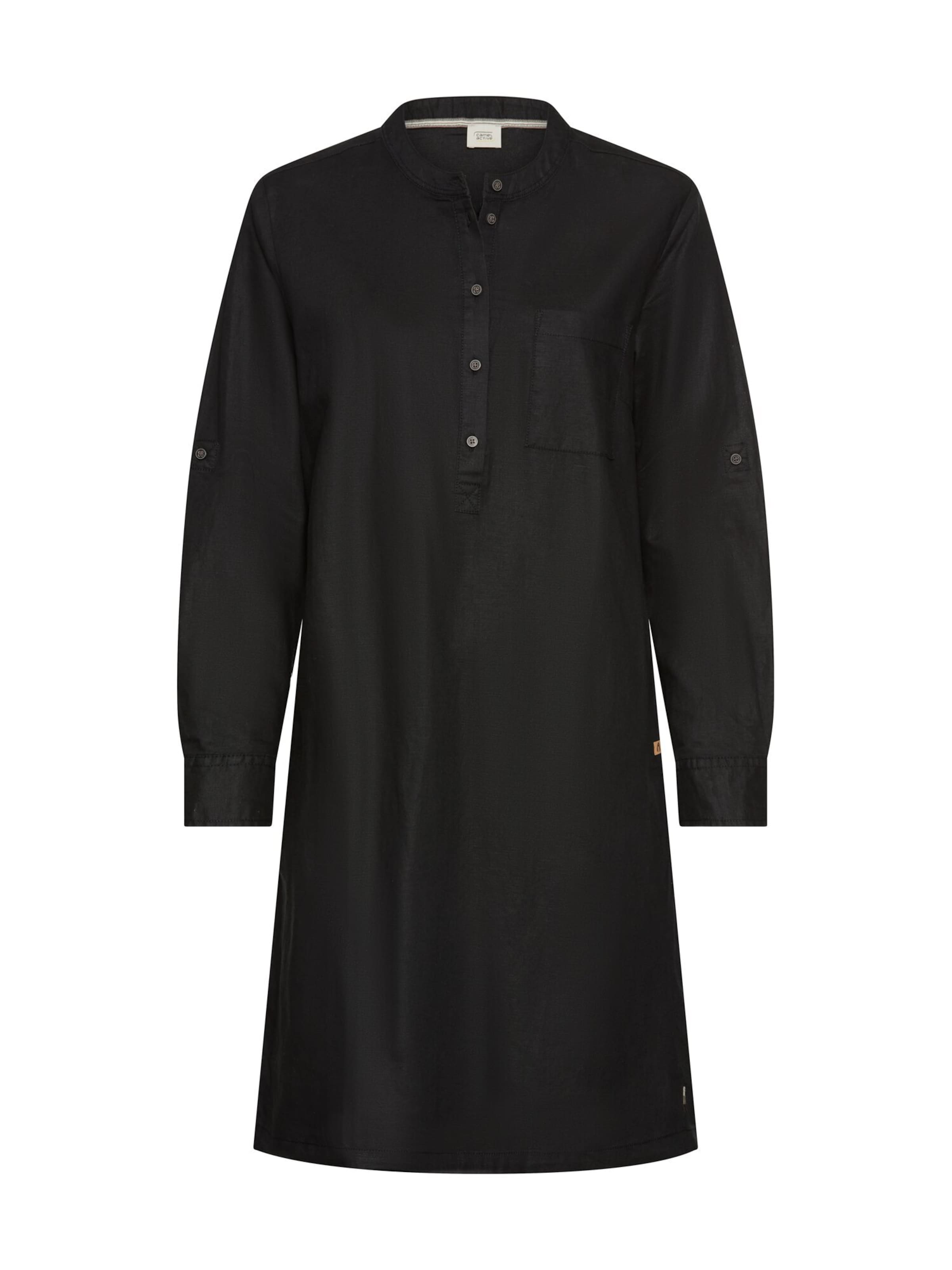 CAMEL ACTIVE Shirt Dress in Black: front