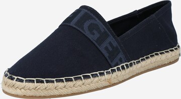 Espadrilles TOMMY HILFIGER en bleu : devant