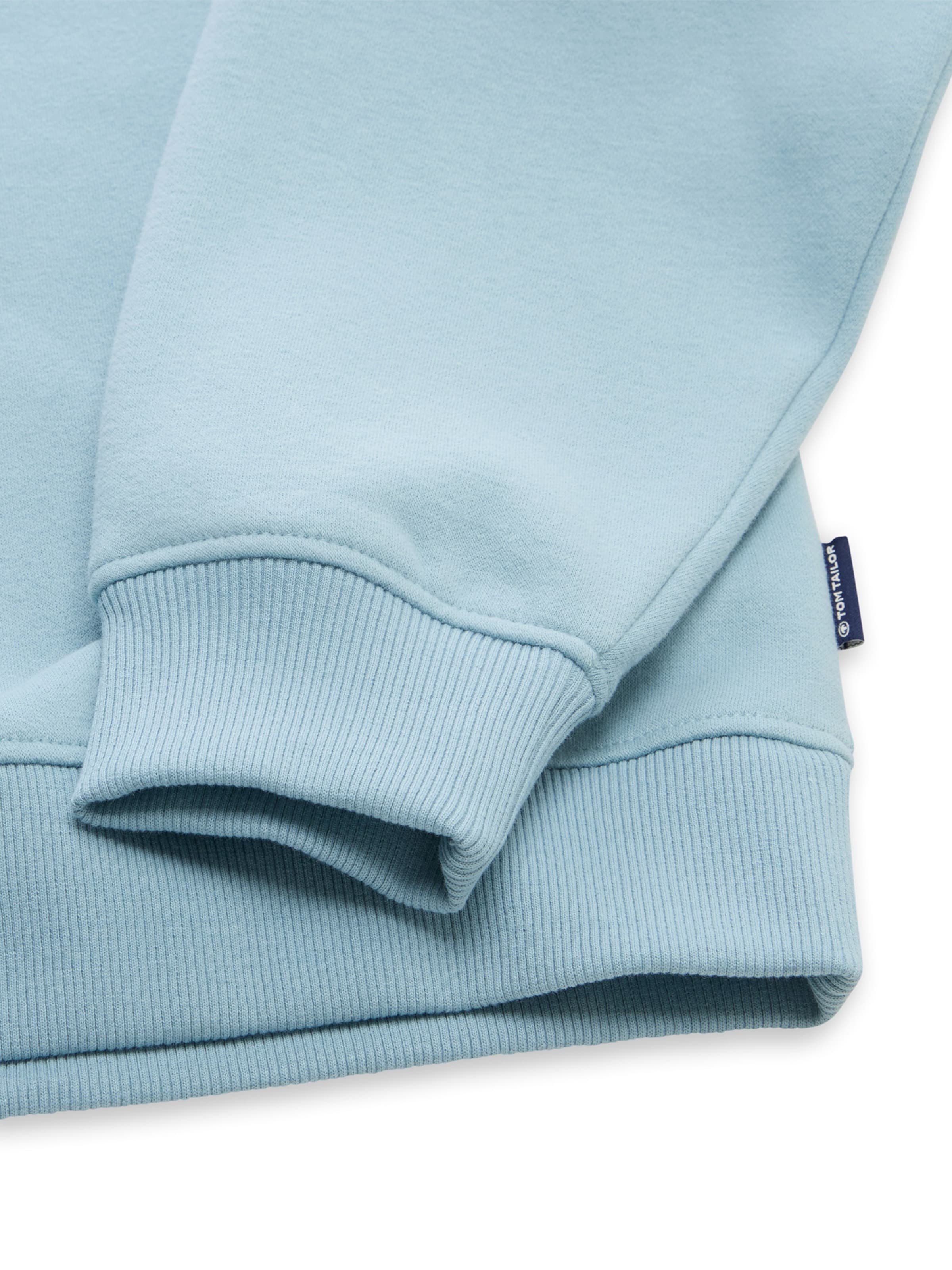 TOM TAILOR Sweatshirt in Green